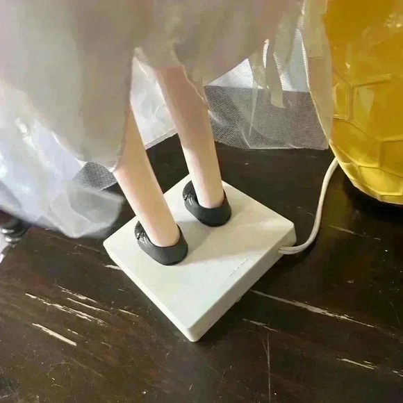 Vintage ELCO Motion-ettes Blonde Hair Christmas Angel - Tested and Working. - Picture 6 of 10